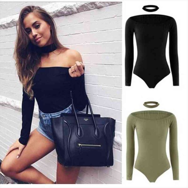 fashion solid bodysuits women bodycon jumpsuit slash neck off shoulder long sleeve body suits bodysuits skinny jumpsuit, Black;white
fashion solid bodysuits women bodycon jumpsuit slash neck off shoulder long sleeve body suits bodysuits skinny jumpsuit, Black;white