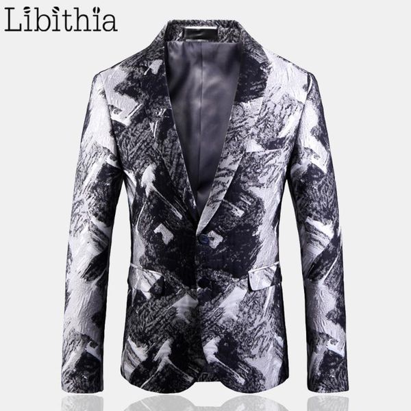 men fashion slim fit blazers two buttons cotton jackets for men spring autumn printed black clothes male a1481, White;black
men fashion slim fit blazers two buttons cotton jackets for men spring autumn printed black clothes male a1481, White;black