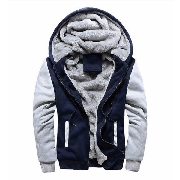 men's down & parkas autumn and winter sports baseball uniform 2021 korean plus velvet thick jacket sweater hooded, Black
men's down & parkas autumn and winter sports baseball uniform 2021 korean plus velvet thick jacket sweater hooded, Black