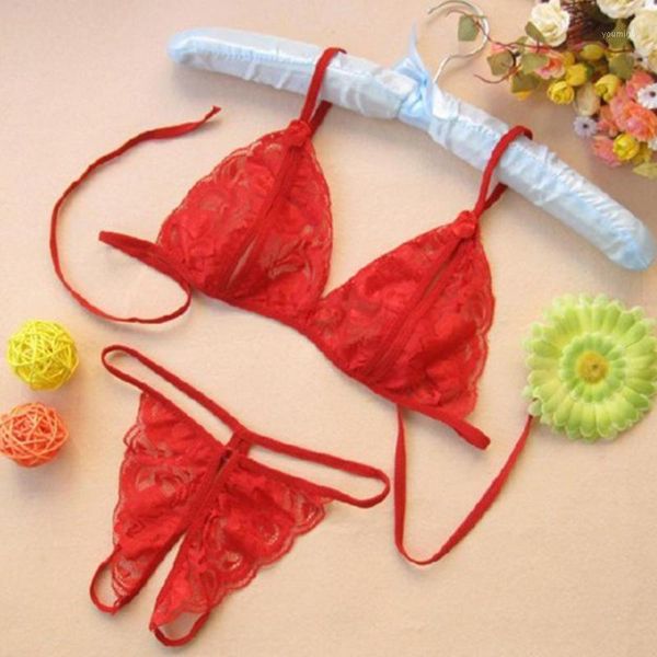 women pajamas erotic lingerie see-through open nipple lace underwear bra + t-back1, Red;black
women pajamas erotic lingerie see-through open nipple lace underwear bra + t-back1, Red;black