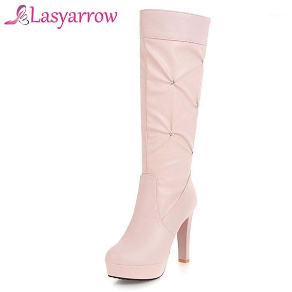 lasyarrow pleated women's shoes rhinestone knee high boots high heels round toe platform shoes woman fashion autumn winter boots1, Black
lasyarrow pleated women's shoes rhinestone knee high boots high heels round toe platform shoes woman fashion autumn winter boots1, Black