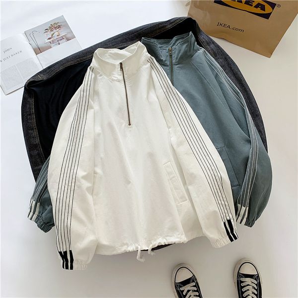 2021 men's korean male hoodie trend loose versatile autumn manly clothes beautiful leather jacket harajuku bf style ypv5, Black;brown
2021 men's korean male hoodie trend loose versatile autumn manly clothes beautiful leather jacket harajuku bf style ypv5, Black;brown