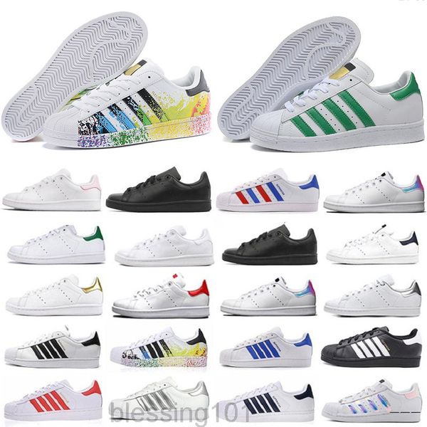 2019 new designer 80's superstar shoes fashion brand men women leather men women classic flats casual shoes bt11, Black
2019 new designer 80's superstar shoes fashion brand men women leather men women classic flats casual shoes bt11, Black