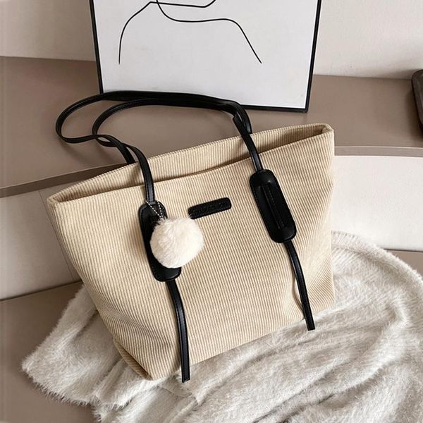 casual tote for women 2021 fashion corduroy shoulder bag large capacity luxury handbag shopping bags sac a main bolsa feminina
casual tote for women 2021 fashion corduroy shoulder bag large capacity luxury handbag shopping bags sac a main bolsa feminina