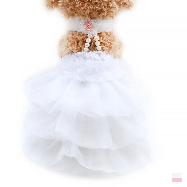 dog apparel armi store imitation pearls decorate fashion dress dogs wedding dresses 6073017 pet skirt costume supplies s, m, l, xl
dog apparel armi store imitation pearls decorate fashion dress dogs wedding dresses 6073017 pet skirt costume supplies s, m, l, xl