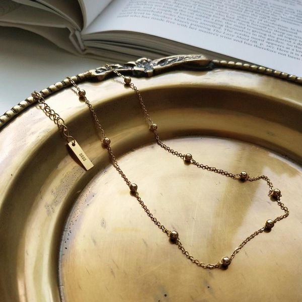 2020 fashion 925 sterling silver small round bead necklaces for women gold color round bead chokers necklace silver jewelry1
2020 fashion 925 sterling silver small round bead necklaces for women gold color round bead chokers necklace silver jewelry1