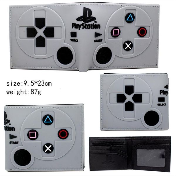 game playstation 4 controller handle pvc wallet boys zip coin pocket bifold short p card holder layers cartoon purses, Red;black
game playstation 4 controller handle pvc wallet boys zip coin pocket bifold short p card holder layers cartoon purses, Red;black