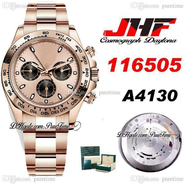 jhf a4130 automatic chronograph mens watch 18k rg steel case gold dial black subdial steel bracelet edition 116505 ptrx puretime i9, Slivery;brown
jhf a4130 automatic chronograph mens watch 18k rg steel case gold dial black subdial steel bracelet edition 116505 ptrx puretime i9, Slivery;brown