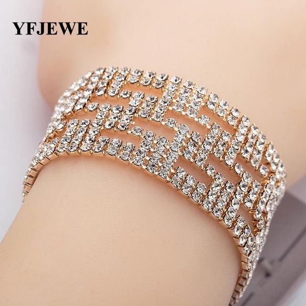 link, chain yfjewe arrival luxury rhinestone bracelets for women femme trendy bridal wedding jewelry & bangles wholesale b154, Black
link, chain yfjewe arrival luxury rhinestone bracelets for women femme trendy bridal wedding jewelry & bangles wholesale b154, Black