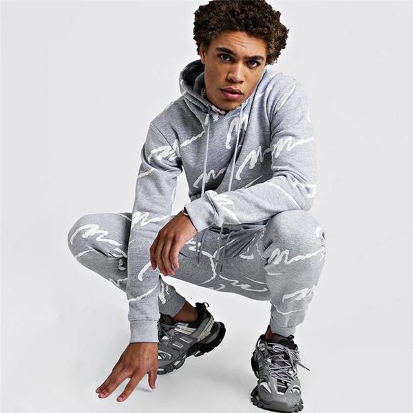 new autumn winter fashion 2021 men's sets hooded thin sets printed casual suit sports suit men joggers tracksuit men, Gray
new autumn winter fashion 2021 men's sets hooded thin sets printed casual suit sports suit men joggers tracksuit men, Gray