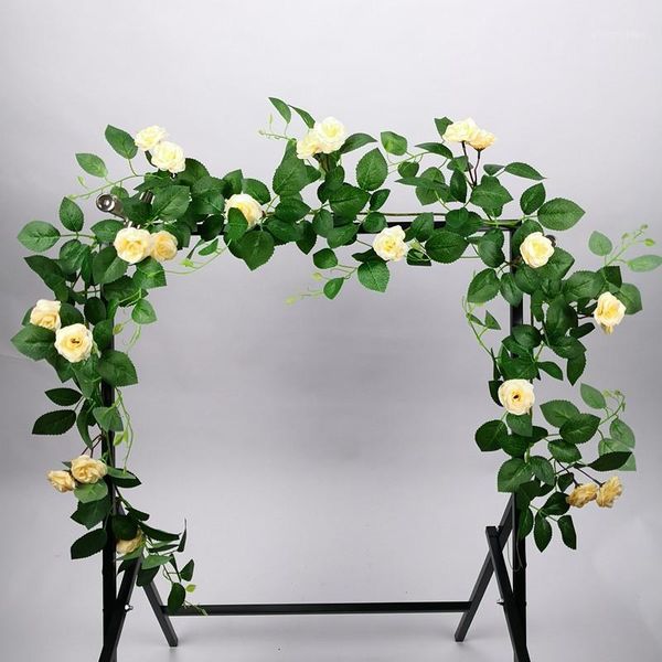 decorative flowers & wreaths 160cm large artificial rose vine green silk cloth plants rattan wedding garden living room fence decoration pla
decorative flowers & wreaths 160cm large artificial rose vine green silk cloth plants rattan wedding garden living room fence decoration pla