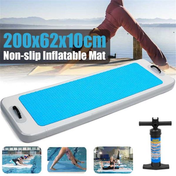 air track 2m non-slip tumbling inflatable floating air pads floating yoga mat for water beach pool gymnastics board with pump
air track 2m non-slip tumbling inflatable floating air pads floating yoga mat for water beach pool gymnastics board with pump