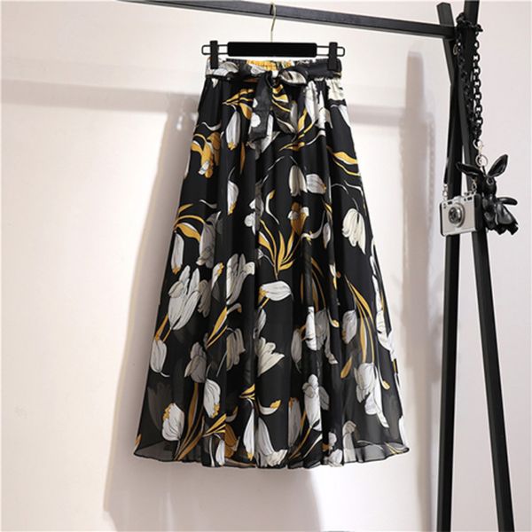 surmiitro long skirt women for 2020 spring summer ladies korean white black chiffon sun school high waist midi skirt female
surmiitro long skirt women for 2020 spring summer ladies korean white black chiffon sun school high waist midi skirt female