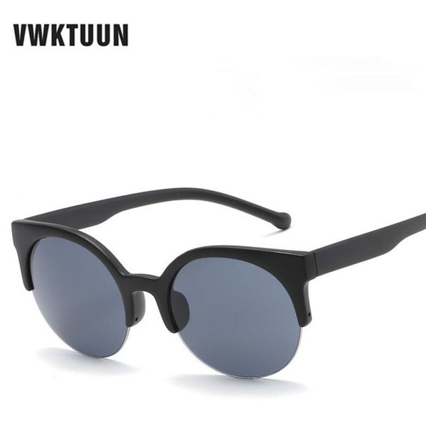 sunglasses vwktuun semi-rimless women men brand designer vintage round glasses gradient sunglass outdoor uv400 oculos, White;black
sunglasses vwktuun semi-rimless women men brand designer vintage round glasses gradient sunglass outdoor uv400 oculos, White;black