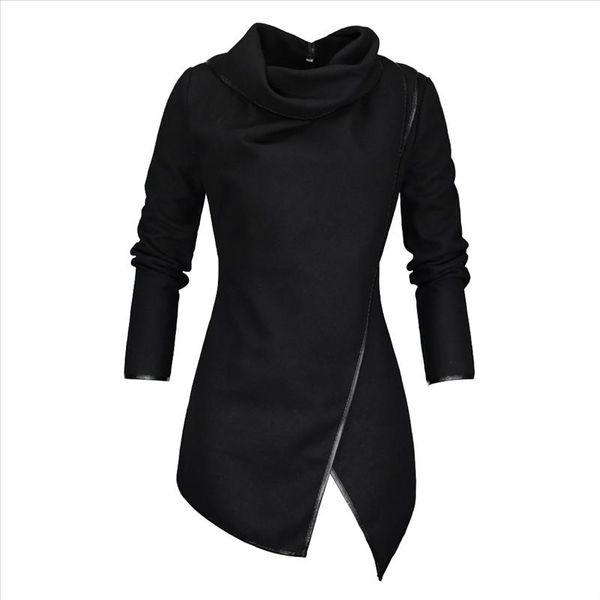 2019 autumn spring coat women fashion black split turtleneck slim overcoat casual plus size ladies coats outwear, Tan;black
2019 autumn spring coat women fashion black split turtleneck slim overcoat casual plus size ladies coats outwear, Tan;black