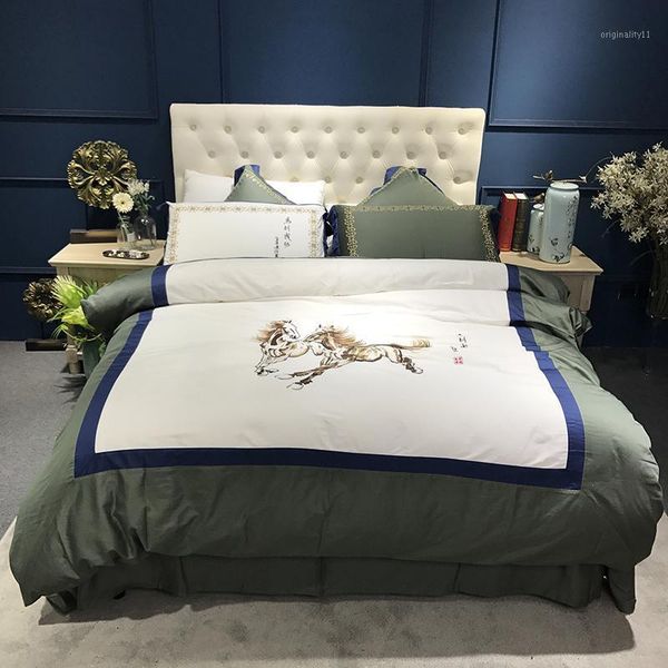 34 painting horse galloping 60s long-staple cotton satin embroidery bedding set duvet cover bed linen bed sheet pillowcases1
34 painting horse galloping 60s long-staple cotton satin embroidery bedding set duvet cover bed linen bed sheet pillowcases1