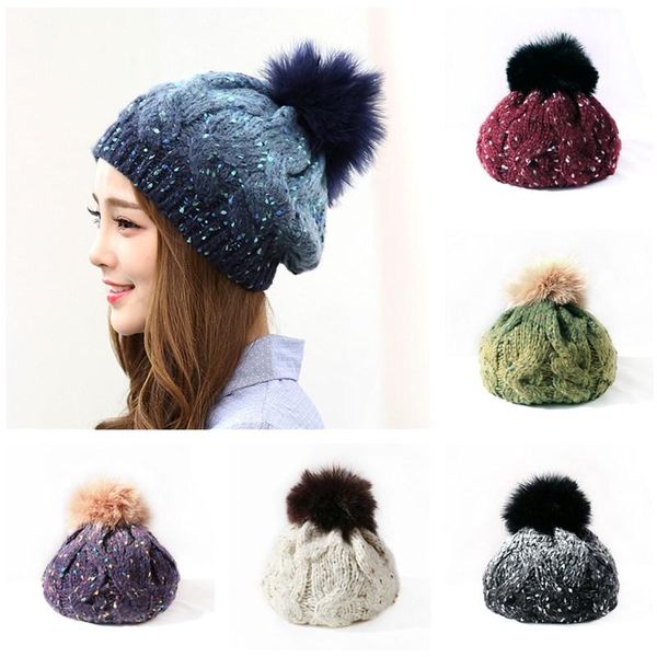 berets tie-dye gradient beanies warm cute woolen hat girl women autumn and winter color big hair ball knitted, Blue;gray
berets tie-dye gradient beanies warm cute woolen hat girl women autumn and winter color big hair ball knitted, Blue;gray