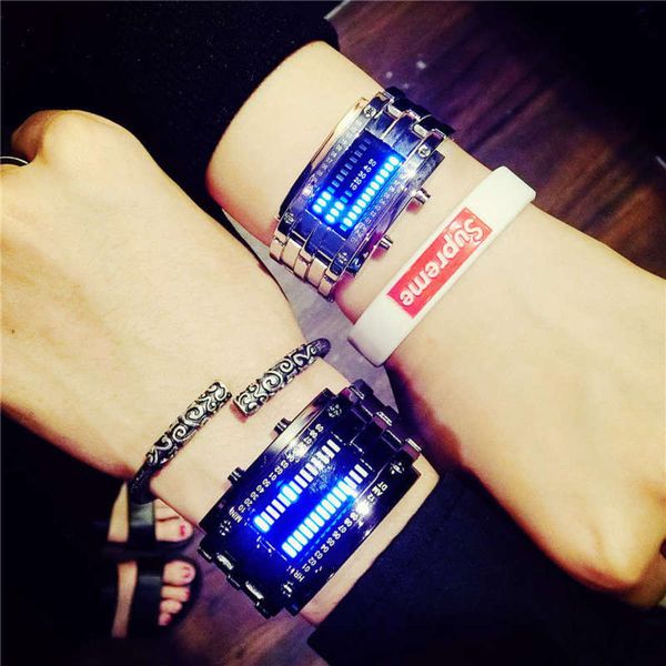 watch korean korean luminous fashion men's version individual creativity student female fashion trend black technology lovers electroni, Slivery;brown
watch korean korean luminous fashion men's version individual creativity student female fashion trend black technology lovers electroni, Slivery;brown