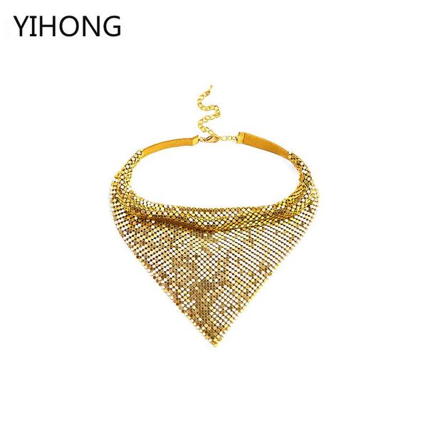 chokers design punk style jewelry sequins mesh choker gold silver plated alloy statement necklace for women clothing accessories, Golden;silver
chokers design punk style jewelry sequins mesh choker gold silver plated alloy statement necklace for women clothing accessories, Golden;silver