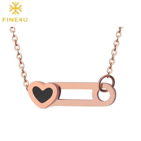 pendant necklaces fine4u n389 enamel heart bar necklace for women stainless steeel initial cute romantic dainty jewelry, Silver
pendant necklaces fine4u n389 enamel heart bar necklace for women stainless steeel initial cute romantic dainty jewelry, Silver
