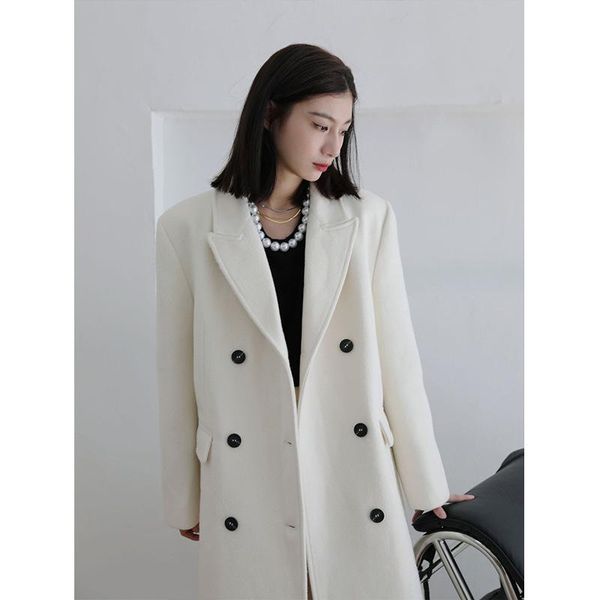 women's wool & blends hasten dream dt edition or lend long woolen cloth coat senior autumn/winter 2021 fur, Black
women's wool & blends hasten dream dt edition or lend long woolen cloth coat senior autumn/winter 2021 fur, Black