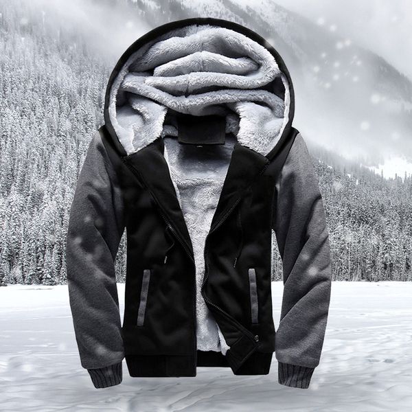 warm men jackets autumn winter casual fleece coats mens bomber jacket hoodies fashion hooded male outwear slim fit 3xl kg-534, Black
warm men jackets autumn winter casual fleece coats mens bomber jacket hoodies fashion hooded male outwear slim fit 3xl kg-534, Black