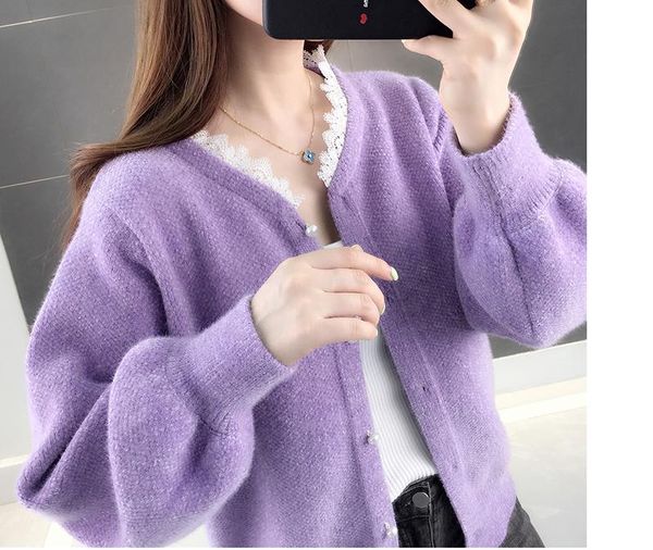 2021 spring and autumn winter with new style fashion long sleeve women's sweater coat@61, White;black
2021 spring and autumn winter with new style fashion long sleeve women's sweater coat@61, White;black