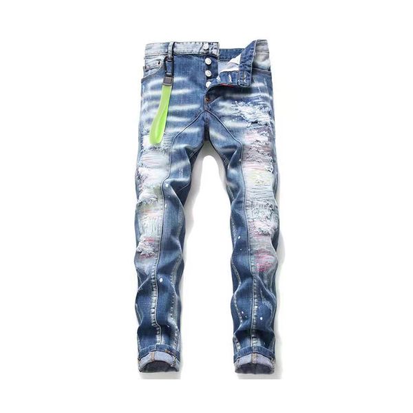 quality men slim jeanshigh zipper hole casual jean skinny pant biker pants big size 28-40, Blue
quality men slim jeanshigh zipper hole casual jean skinny pant biker pants big size 28-40, Blue