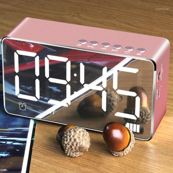 other clocks & accessories digital alarm clock multifunction led mini bt wireless subwoofer speaker with mirror fm function morden usb1
other clocks & accessories digital alarm clock multifunction led mini bt wireless subwoofer speaker with mirror fm function morden usb1