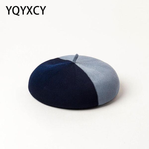 yqyxcy hat women spring summer fashion knitting beret breathable painter casual vintage bonnet gorras double color1, Blue;gray
yqyxcy hat women spring summer fashion knitting beret breathable painter casual vintage bonnet gorras double color1, Blue;gray