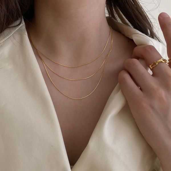 chains high grade korean super fairy 14k gold/silver multi layers thin chain female chocker necklace minimalist grace versatile jewelry1
chains high grade korean super fairy 14k gold/silver multi layers thin chain female chocker necklace minimalist grace versatile jewelry1