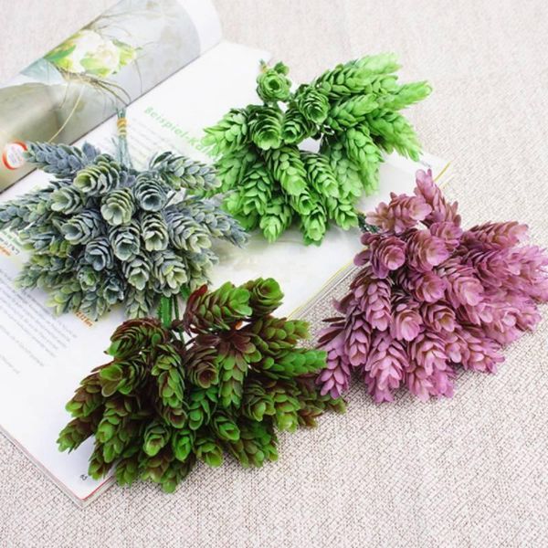 decorative flowers & wreaths 30 heads artificial pineapple fake plastic green leaves flores diy flower arrangements wedding decoration plant
decorative flowers & wreaths 30 heads artificial pineapple fake plastic green leaves flores diy flower arrangements wedding decoration plant