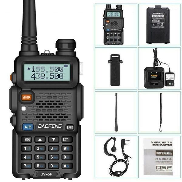 baofeng uv-5r walkie talkie uv5r cb radio station 8w 10km 128ch vhf uhf dual band uv 5r two way radio for hunting ham radios1
baofeng uv-5r walkie talkie uv5r cb radio station 8w 10km 128ch vhf uhf dual band uv 5r two way radio for hunting ham radios1