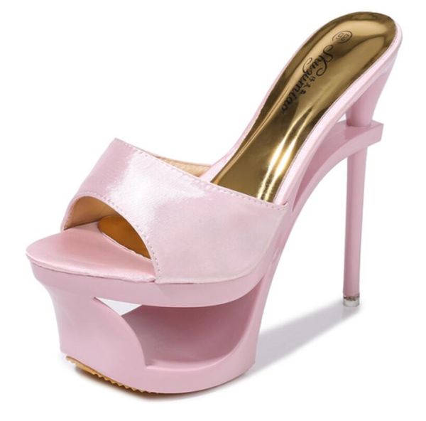 woman summer slippers women's sliders 2020 new platform silk style super heels 15cm satin face shoes kk8j, Black
woman summer slippers women's sliders 2020 new platform silk style super heels 15cm satin face shoes kk8j, Black