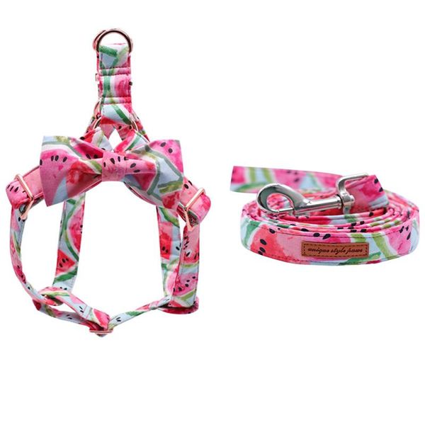 dog collars & leashes cotton watermelon harness with bowtie and basic leash adjustable buckle pet supplies
dog collars & leashes cotton watermelon harness with bowtie and basic leash adjustable buckle pet supplies