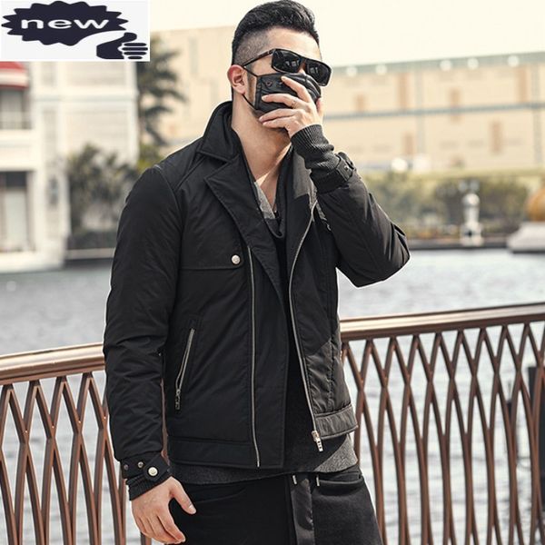 winter new black zipper designer men jacket brand thick warm biker outerwear high street business casual down coat m-2xl q1209
winter new black zipper designer men jacket brand thick warm biker outerwear high street business casual down coat m-2xl q1209