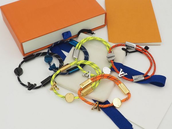 Europe America Fashion Style Men Lady Women Titanium steel Colored Nylon Rope Pull-out Bracelet With V Initials Square Pendant, Golden;silver
Europe America Fashion Style Men Lady Women Titanium steel Colored Nylon Rope Pull-out Bracelet With V Initials Square Pendant, Golden;silver