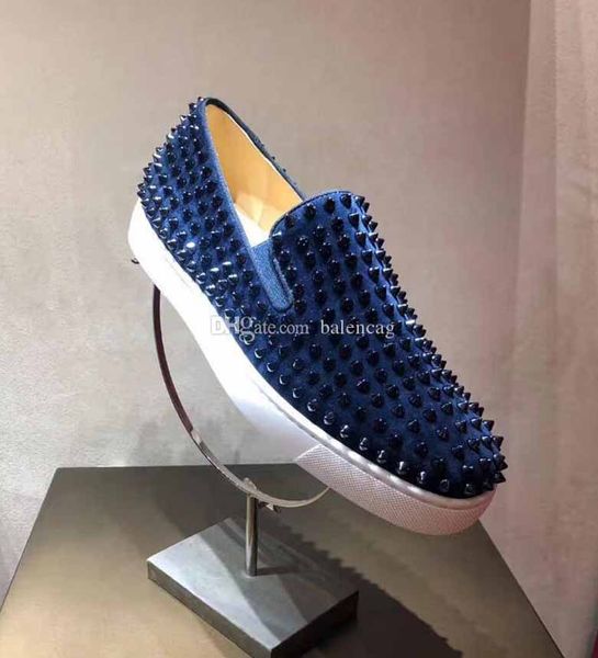 designer shoes spike red bottom loafers sneakers suede leather junior casual loafer slip-on shoes luxury mens women size with box dust bag, Black
designer shoes spike red bottom loafers sneakers suede leather junior casual loafer slip-on shoes luxury mens women size with box dust bag, Black