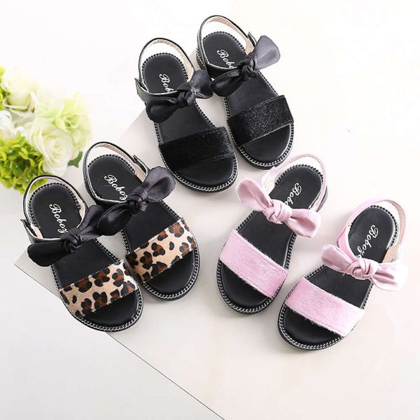 princs korean girls' sandals summer new leopard print baby soft soled children's beach sho bow, Black;red
princs korean girls' sandals summer new leopard print baby soft soled children's beach sho bow, Black;red