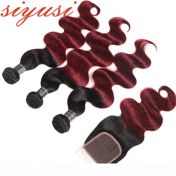 brazilian hair bundles with closure 2tone color ombre weave bundle with closure brazilian body wave human hair 3 4 bundles with lace closure, Black;brown
brazilian hair bundles with closure 2tone color ombre weave bundle with closure brazilian body wave human hair 3 4 bundles with lace closure, Black;brown