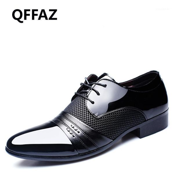 dress shoes qffaz men wedding oxford formal office lace-up men's footwear business leather big size 38-481, Black
dress shoes qffaz men wedding oxford formal office lace-up men's footwear business leather big size 38-481, Black