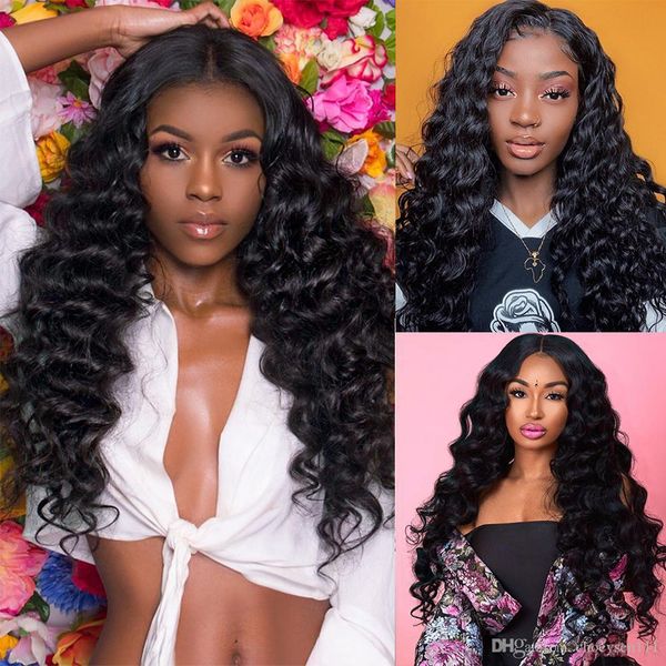 30 inch 13x4 lace front wigs loose deep wave brazilian natural color remy human hair t part lace wig, Black;brown
30 inch 13x4 lace front wigs loose deep wave brazilian natural color remy human hair t part lace wig, Black;brown