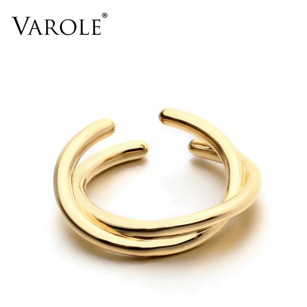 varole hight quality copper gold rings for women jewelry arrival christmas gift