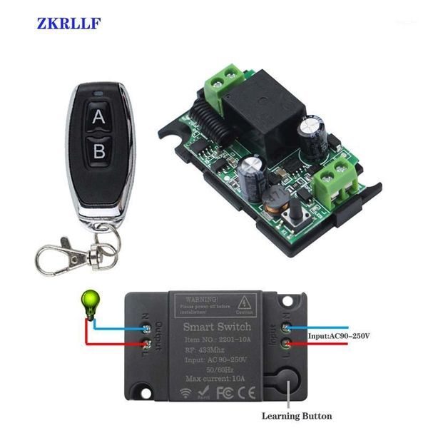 433mhz 220v lamp wireless remote control switch 433 mhz 110v on/off remote control receiver transmitter for led lights bulb diy1
433mhz 220v lamp wireless remote control switch 433 mhz 110v on/off remote control receiver transmitter for led lights bulb diy1