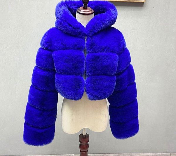 women's fur & faux furry cropped coats and jackets women fluffy coat with hooded winter jacket manteau femme, Black
women's fur & faux furry cropped coats and jackets women fluffy coat with hooded winter jacket manteau femme, Black
