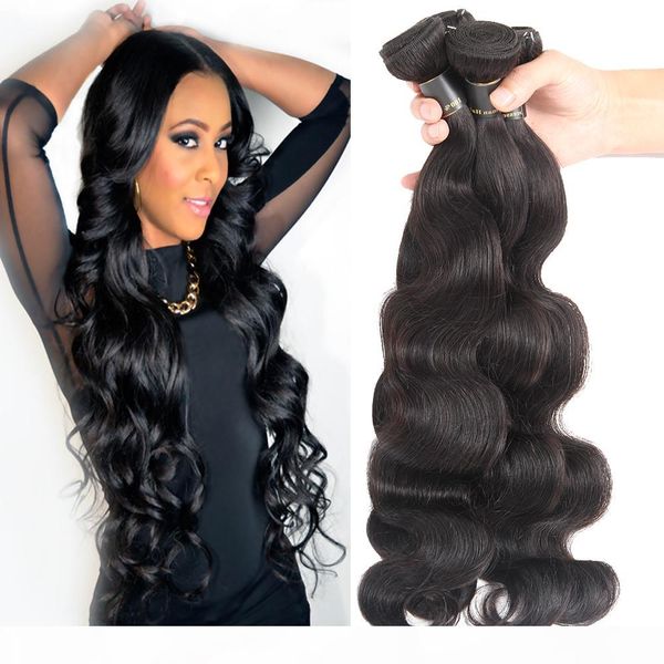 unprocessed brazilian body wave hair weave human hair bundles peruvian indian malaysian hair extensions dyeable, Black
unprocessed brazilian body wave hair weave human hair bundles peruvian indian malaysian hair extensions dyeable, Black