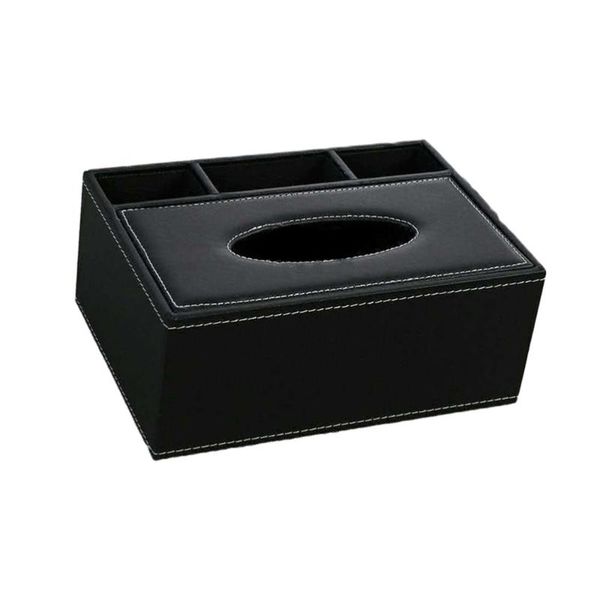multifunctional deskorganizer holder pencil scissor container pu leather tissue box(black)
multifunctional deskorganizer holder pencil scissor container pu leather tissue box(black)