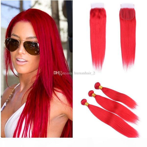 bright red lace closure with bundles silky straight red virgin malaysian human hair weave 3 bundles and part lace closure, Black;brown
bright red lace closure with bundles silky straight red virgin malaysian human hair weave 3 bundles and part lace closure, Black;brown