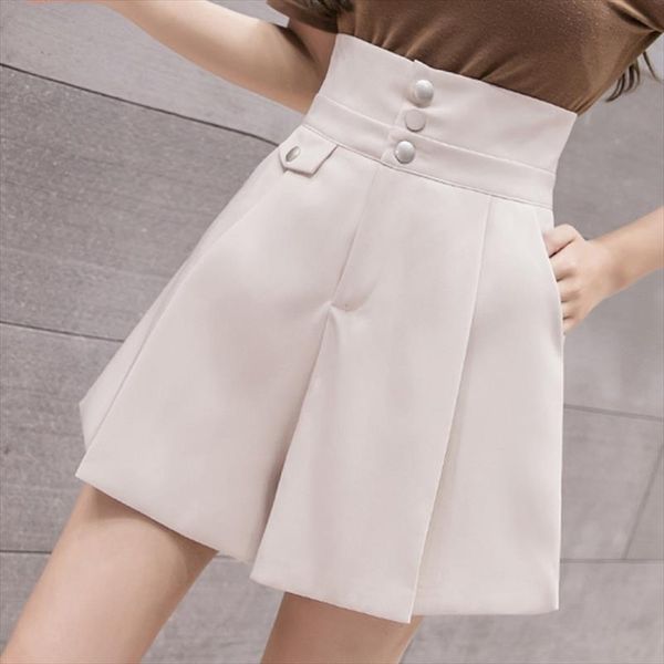 2020 spring summer fashion women ladies high waisted beige black wide leg shorts korean stle woman pleated shorts skirts, White;black
2020 spring summer fashion women ladies high waisted beige black wide leg shorts korean stle woman pleated shorts skirts, White;black