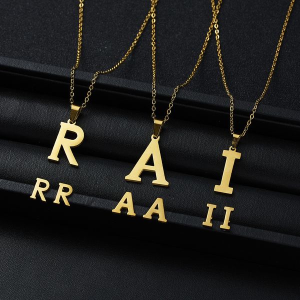 stainless steel fashion gold plated color short necklace for women english letter alphabet pendant choker + stud earrings set party gift, Silver
stainless steel fashion gold plated color short necklace for women english letter alphabet pendant choker + stud earrings set party gift, Silver